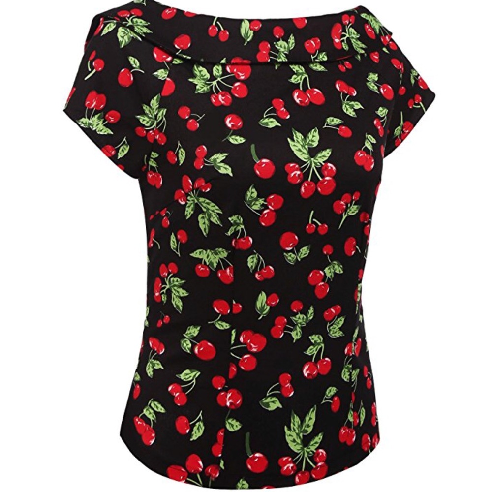 🍒 Cherry Print Top 🍒